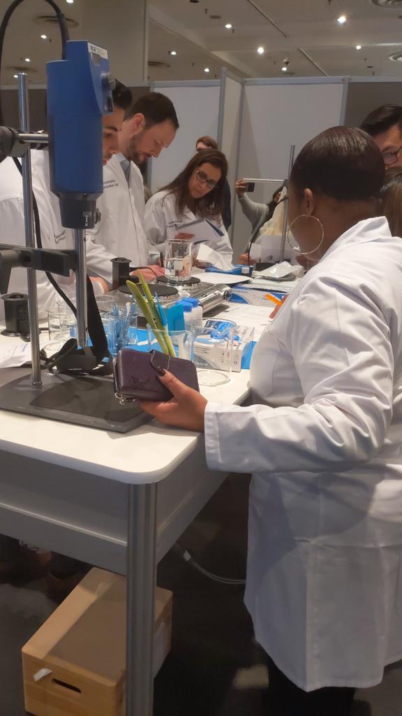 Team #ColgatePalmolive are formulating for the young professional scientist