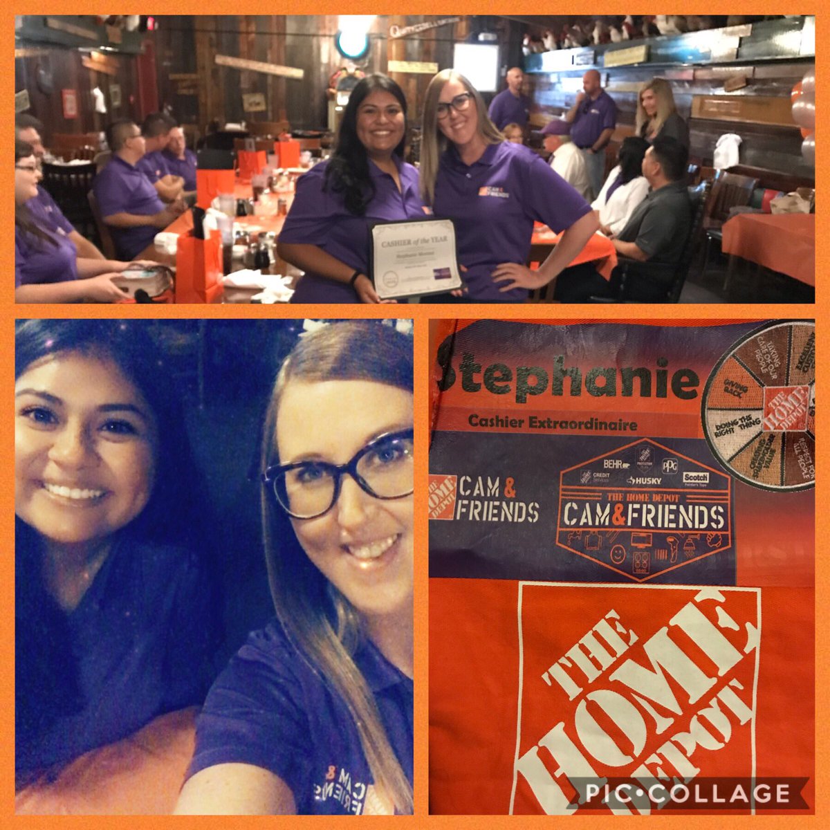 shouseadrienne's tweet photo. Celebrating Miss Stephanie at D137’s Cashier of the Year lunch. 🏆🥇#shinelike5one9⭐️ #SWBEST #CAMandFriends2019 https://t.co/TEId9nplj5