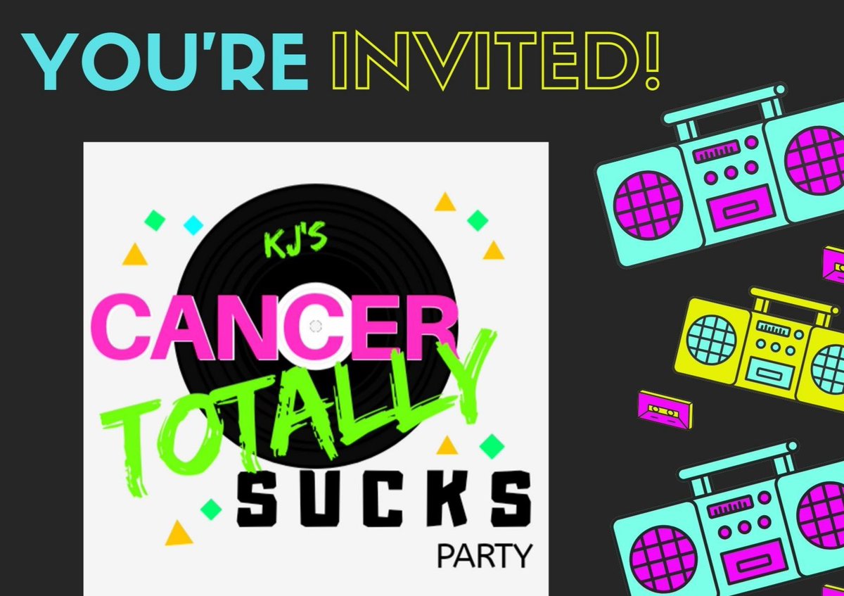 KJonair's tweet photo. 4 DAYS LEFT & then the Cancer TOTALLY Sucks store is CLOSED. Help grant Kiara's Wish AND get the shirt to prove it. π
https://t.co/EJmOX39Dp5
#cancersucks #podernfamily #makeawish #GEEKSFORGOOD https://t.co/0Fq7EPew7R