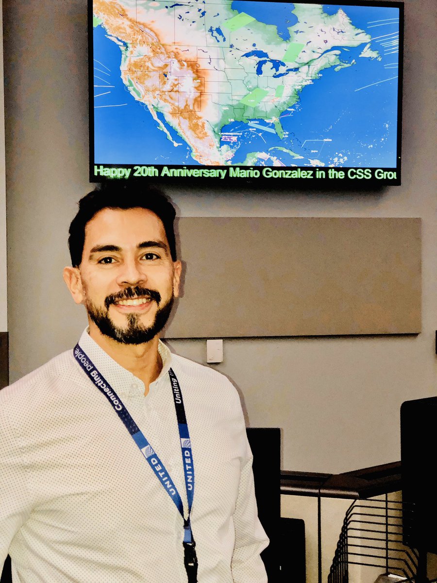 MarioGo53730122's tweet photo. Thank you @united for giving me the opportunity to get on board 20 years ago! Time flies along with all the beautiful memories in EWR, SFO and now with the Customer Solutions Team in the NOC at Willis Tower! @weareunited @bcstoller_ual @jacquikey https://t.co/nozYdVspTR