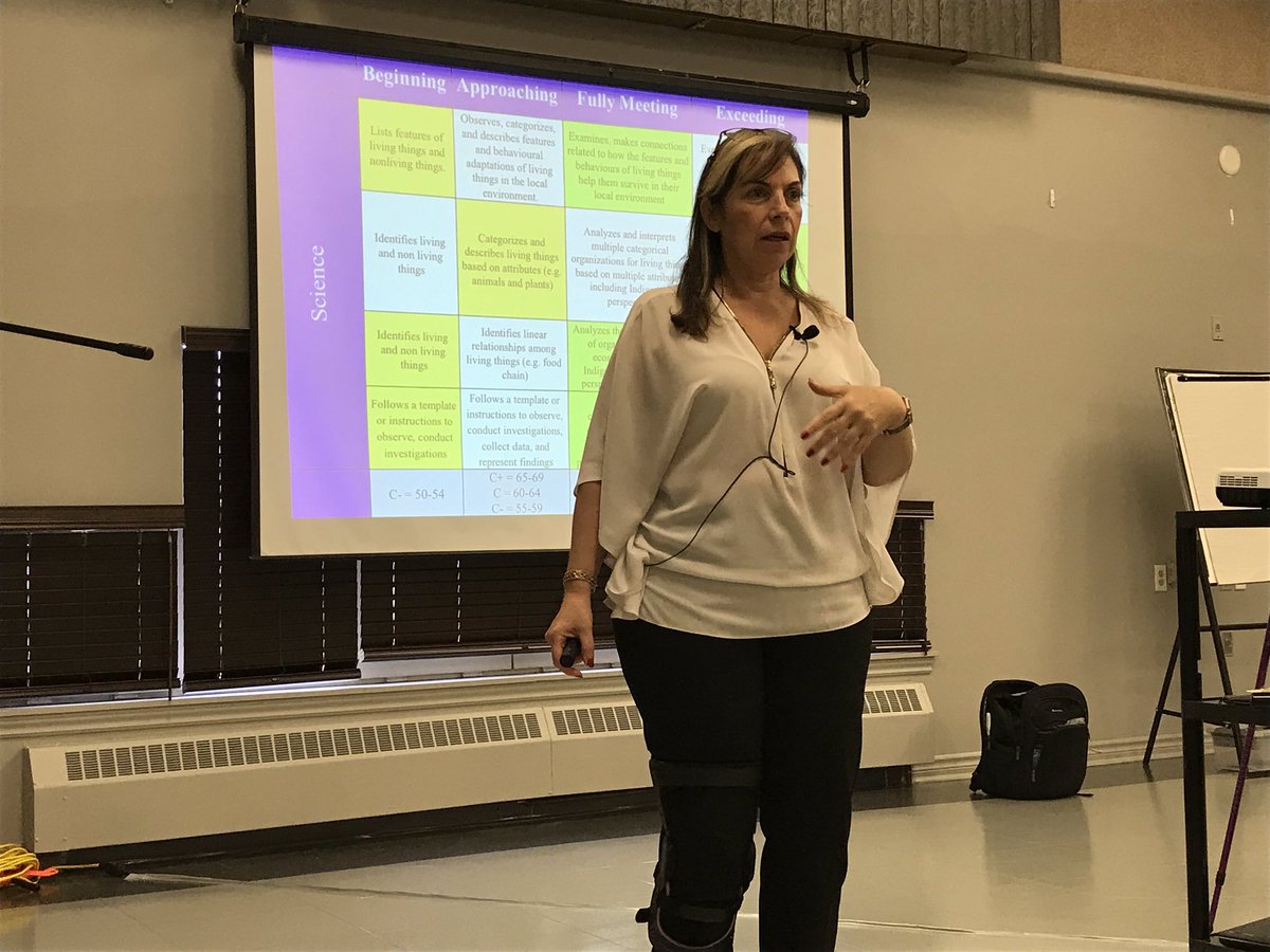 Designing lessons from the beginning with diversity in mind - lots of practical ways to engage ALL students in learning with UDL. Well done Jennifer Katz! @3BlockModelUDL Thanks to @nseducation and @CCRCE_NS ‘s Janet Balignasay & team for supporting our professional learning!