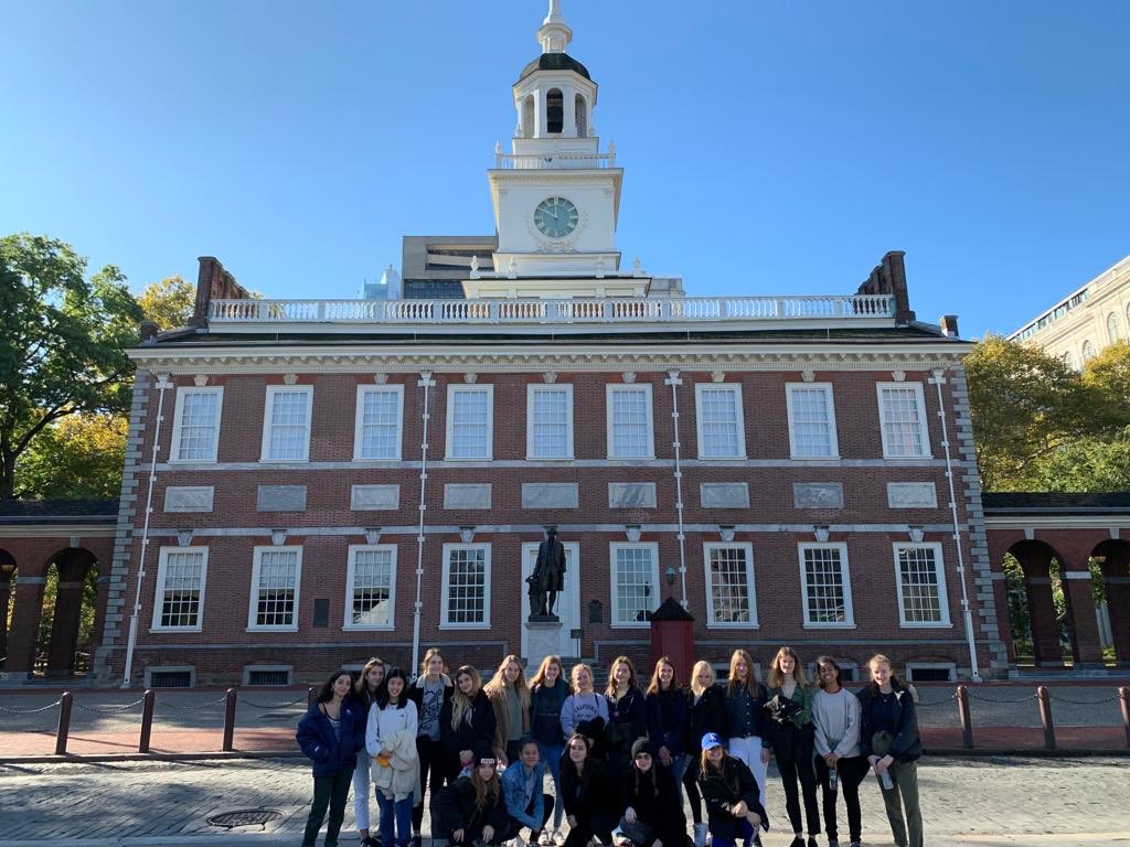 History_WHS's tweet photo. The Liberty Bell and Valley Forge in Philly @WimbledonHigh #ExploreWHS #WHSFun #WHSUSA https://t.co/20JhV1fWcQ