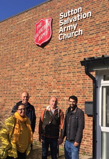 HinaBokhariLD's tweet photo. Fantastic to meet the amazing #suttonsalvationarmy @suttonsachurch this week with the #SuttonCentral councillors.
They are a hub for the local community and provide an essential service to the local area. https://t.co/svzTqHakBI