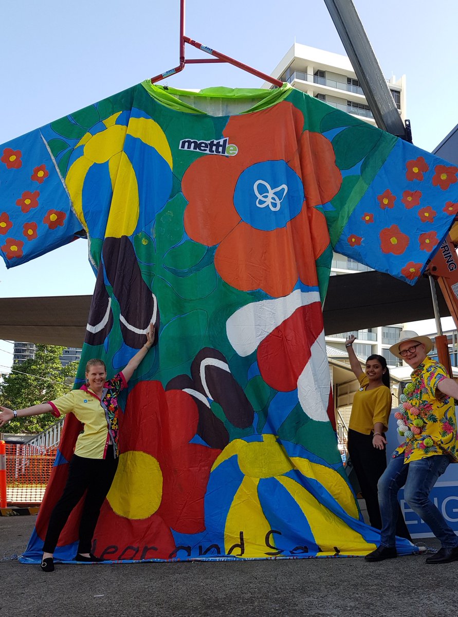 #LoudShirtDay saw the largest LOUD shirt Australia has possibly ever seen! A huge congratulations to the team at Mettle who, along with the artistic creativity of students at St Ita's Catholic Primary School, produced this outstanding effort!👏👏👏