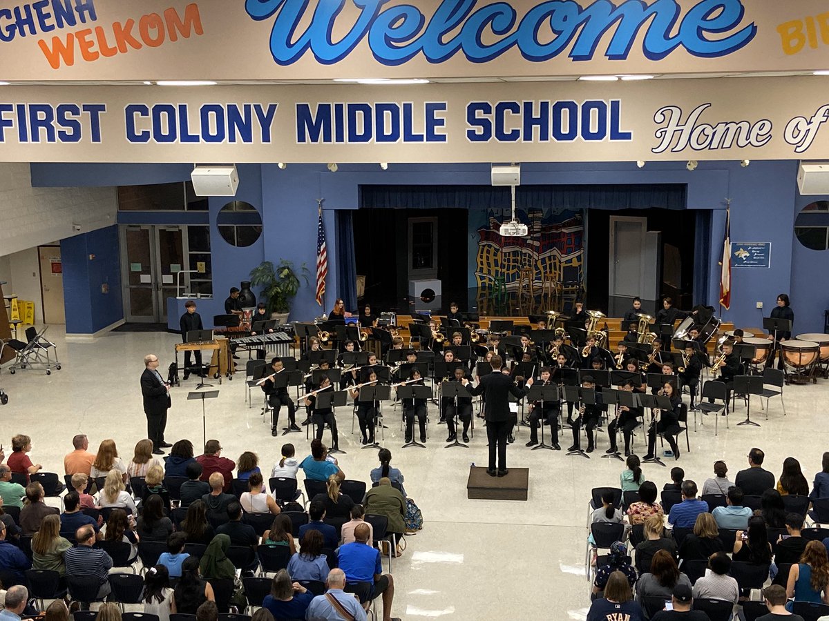 First Colony MS Band tweet media