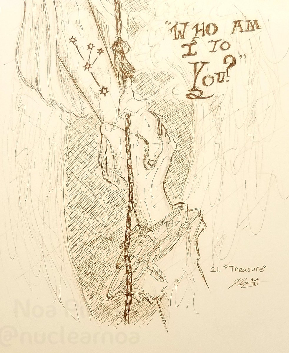 NuclearNoa's tweet photo. Day 21: "Treasure" #Inktober2019 #Inktober #inktoberday21 #Treasure #potc #potc5 #PiratesoftheCaribbean #NuclearNoa #imsosorry https://t.co/wrsYI7GaSy