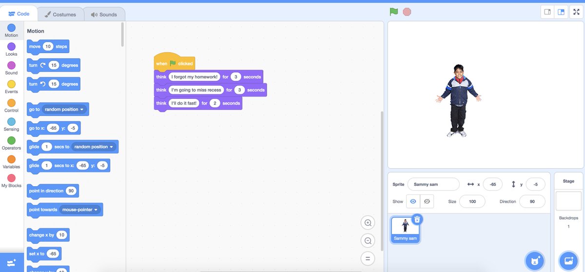 fssdfismedia's tweet photo. 6th grade classes developed characters using @GoogleCSFirst &amp; @scratch today! Of course the librarian had to share a few of her favorite characters first, then on to the coding! #FSSDcodes #CS4TN #computationalthinking #codininELA https://t.co/toZsoDQ20E