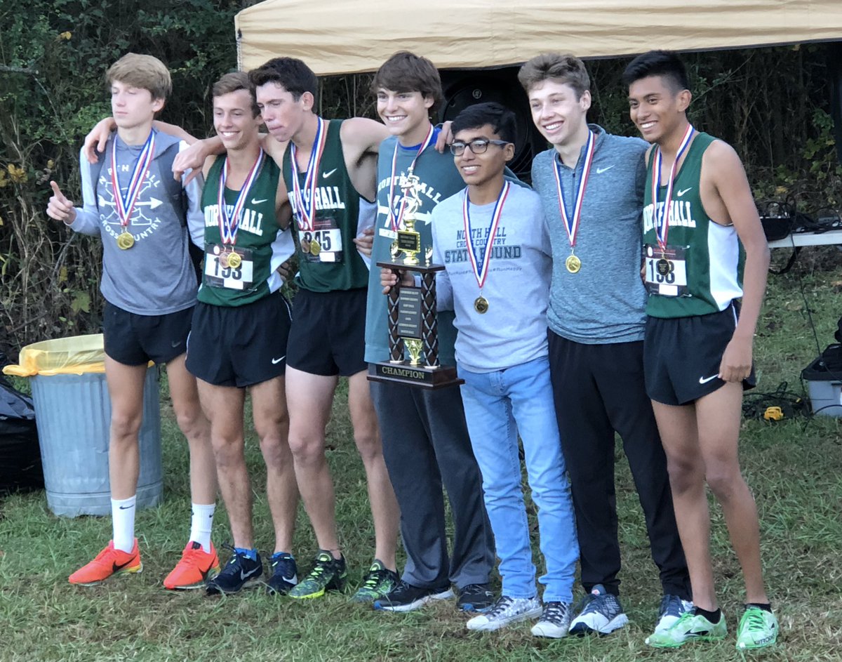 NorthHallXC's tweet photo. Trojans Win! Double Dubs 🏆🏆

North Hall Boys and Girls sweep 7AAA meet for the 2nd straight year 

#RunHard #RunHumble #RunHappy https://t.co/keMMN5A9Mv