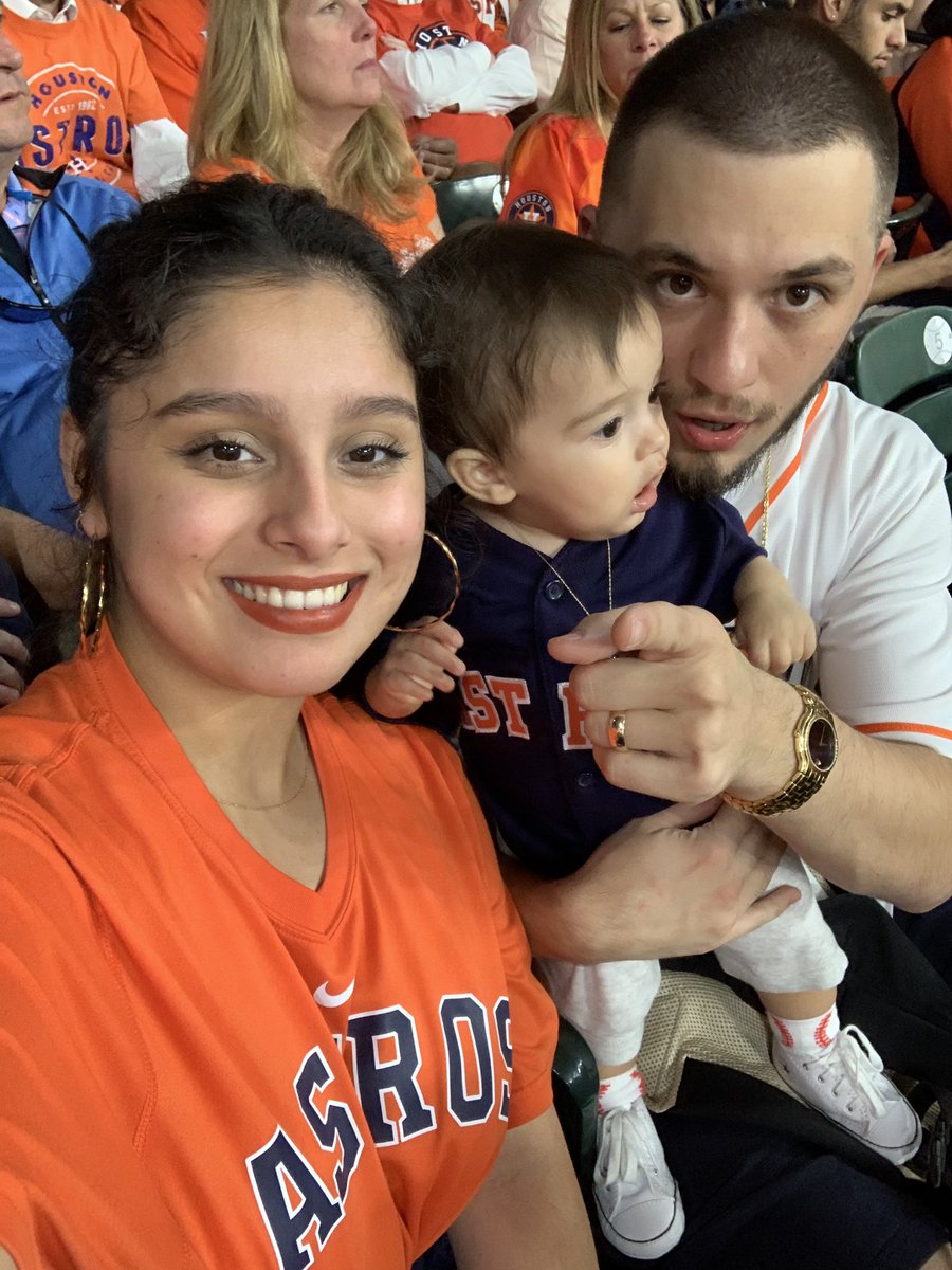 BaladezIsYolked's tweet photo. me tryna get Luno attention for the perfect picture but he’s too focused on supporting his team #GoStros #WorldSeries @MAlexG_24 ⚾️🏆 https://t.co/DsfMto80vG