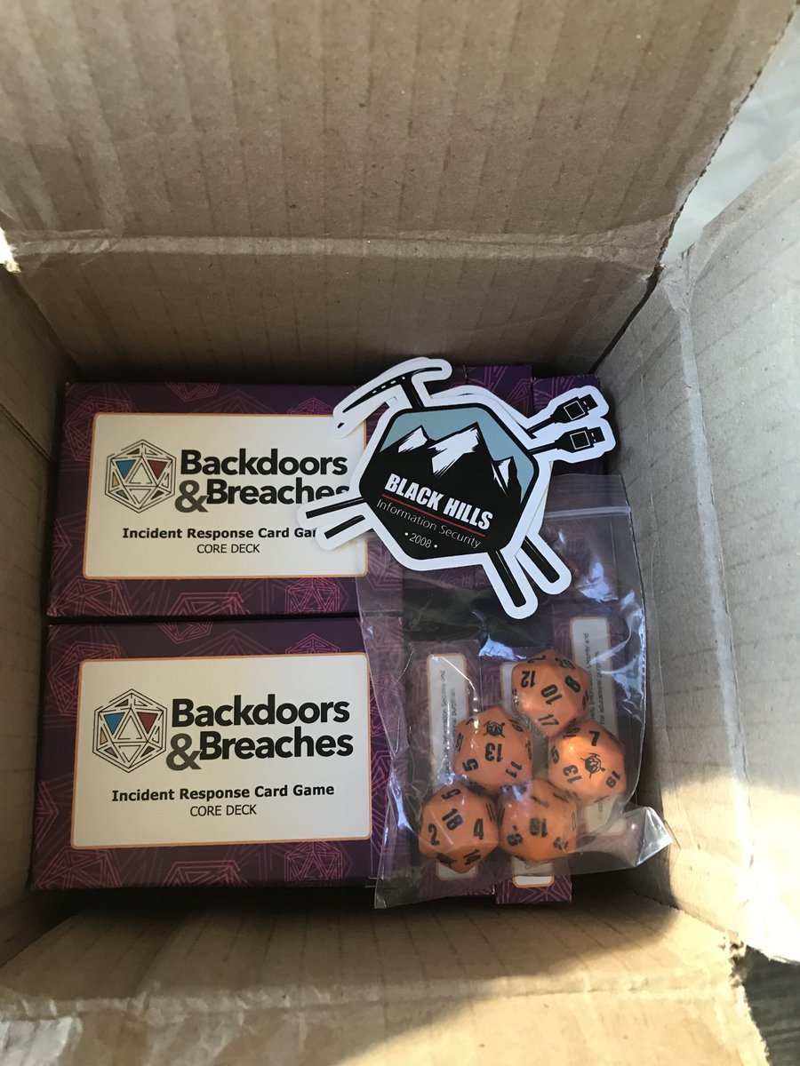 tnvolsfan29's tweet image. ⁦@BHinfoSecurity⁩ thank you so much for these resources.  I’ll be able to give them out to my class participants at #GridSecCon.