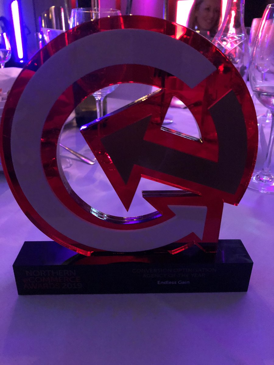 kleonwest's tweet photo. My first awards do with the team, great to win Conversion Optimisation Agency of the Year 🙌🏾 #NECAwards https://t.co/DKrxonT9dG