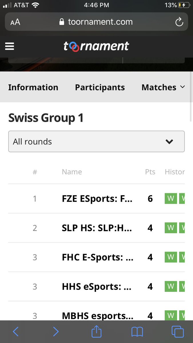 Proud of our Rocket League team as they take a 3-0 win today. They now advance their record to 3-0 on the season and lead the <a href="/HSELesports/">High School Esports League</a> Eastern Region!
