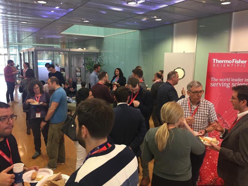 gjust67's tweet photo. A big thank you to @CRUK_BI in Glasgow for allowing us to host our @thermofisher LC-MS Symposium. We had some great talks from some great speakers covering a wide range of applications #proteomics #metabolomics #biopharma #clinicalresearch #metID #environmental #complexchemistry https://t.co/AIRkOi72aD