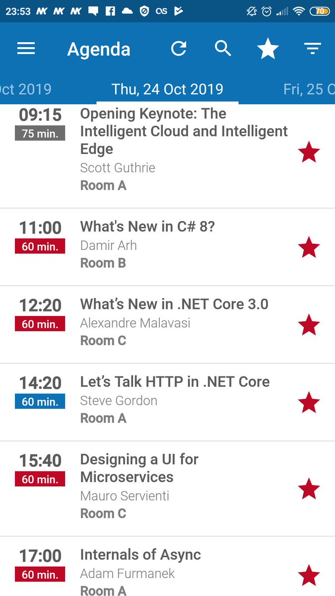 TPrzychodzki's tweet image. Have just selected my agenda on @DeveloperDaysPL #developerdays #netdd