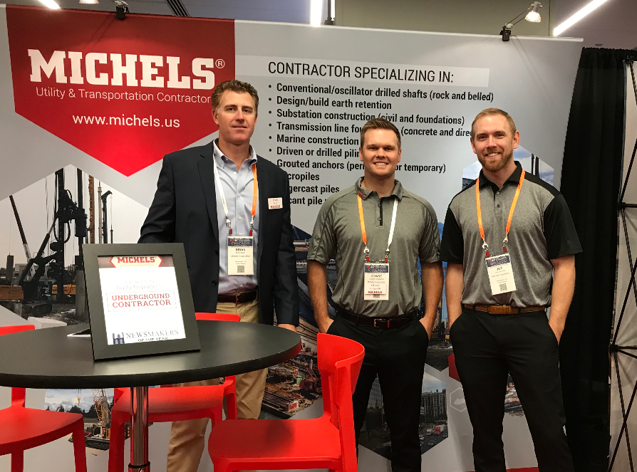 michelscorp's tweet photo. Thank you to everyone who discussed projects, visited our booth or attended one of our presentations at @DFI_Tweets 44th Annual Conference & Expo. Learn more about our design-build and construction capabilities: https://t.co/dO6ceHEqqP
#MichelsCorp #DFI44 https://t.co/pFIdH3non8