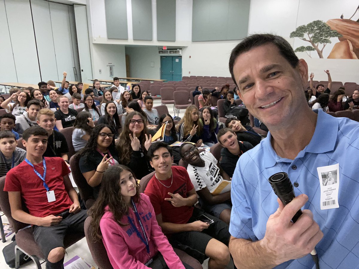 DBHSpathfinder's tweet photo. So many students that #CBA Magnet Coordinator had to return for the next group of students of #LyonsCreekMiddle today. So now more of #LyonsNation can #Come2DBHS to become our #Classof2024 https://t.co/OEceqzbasg