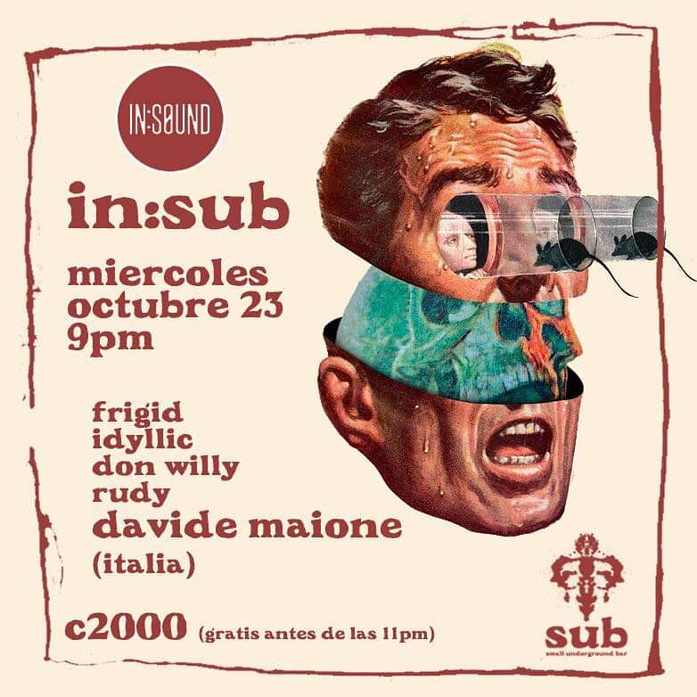 Tonight @insoundcr at @el.sub.under / San José - Costa Rica 🇨🇷
.
.
#music #love #like #instagram #follow #photography #instagood #sanjose #costarica #elsub #insound #davidemaione