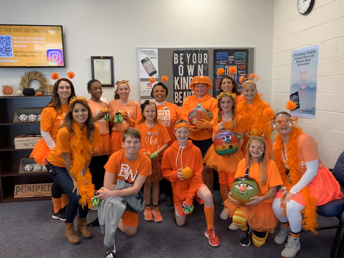BamCounselors's tweet image. The BAM most-orange challenge winners ! #CLIMBtoUnity @rdawson2213