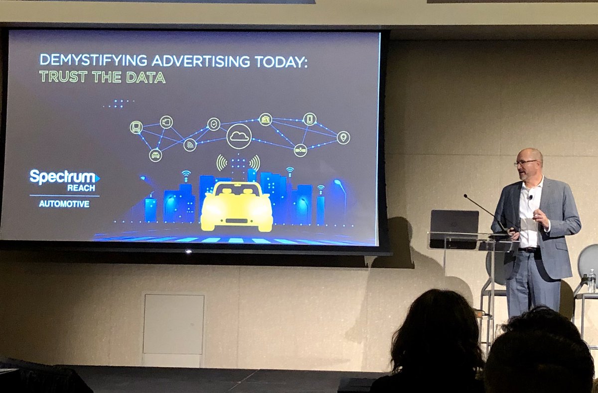 robinon10's tweet photo. Put the Most Powerful Data Behind Your Marketing Strategy...great session with Spectrum Reach VP of Ad Sales Paul Sly & Kurt Kennedy VO of Automotive Sales
#spectrumreach #spectrumreachautomotive #JDPowerAutoRev #datainsights #data #Automotive #automotivemarketing https://t.co/vNkMsCP4NP