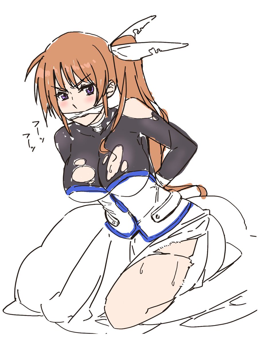 ビリビリなのはさん進捗 やはりピッタリ素材はストッキングみたいな破れ方 服みた 96こげ レベル1でも描ける講座のイラスト ビリビリなのはさん進捗 やはりピッタリ素材はストッキングみたいな破れ方 服みた 96こげ レベル1でも描ける講座のイラスト