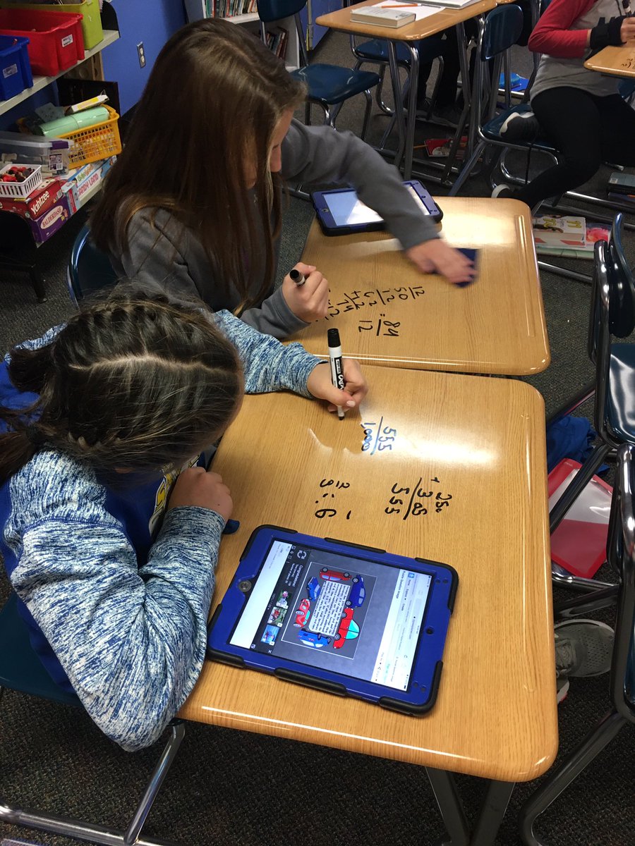 kmart_25's tweet image. Created &amp;amp; tried out our first 6th grade math Digital Breakout Box today. Kids were awesome...they were engaged, they were challenged, &amp;amp; they worked hard! Quote of the day, “My head hurts from thinking so much!” #sabresquadsms #fractionfun