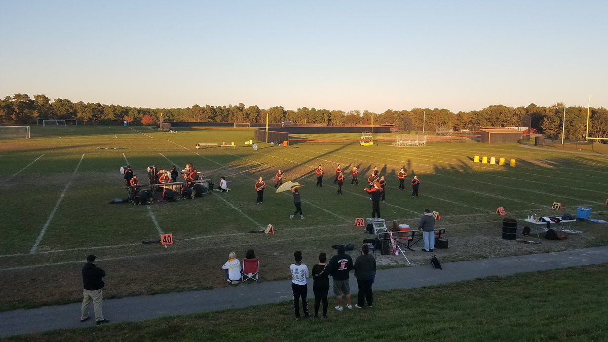 MarchingBengals's tweet photo. Thank you to all of the Parents, Family, and Friends who supported the @MarchingBengals in their ACC Send-Off Show! We really appreciate your support! Can't wait for this weekend! #barnegatpride #barnegatinspires #marchingbengals #ACCReady @BHSBandParents

🎺🎶🥁🏴🧡🖤🧡 https://t.co/nvyX0xOi95