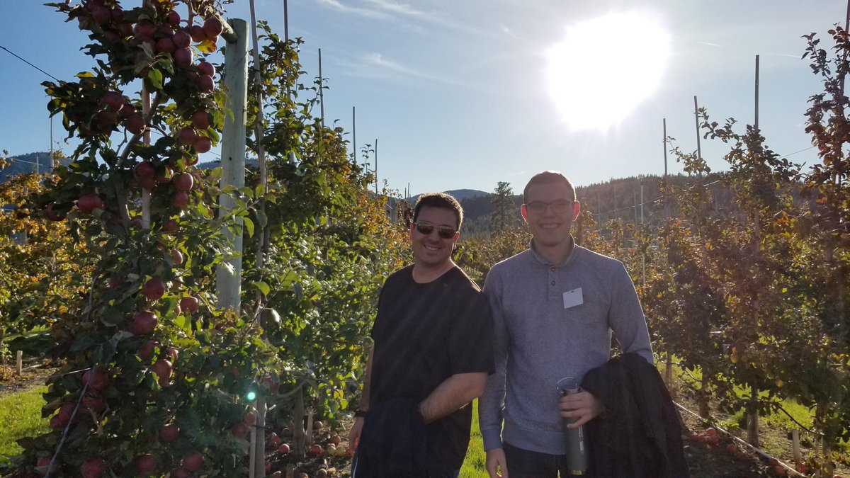 EntSask's tweet photo. #EntSocSask visits the @AAFC_Canada Summerland station! Four #entomology programs here! https://t.co/eIvodkKdPD