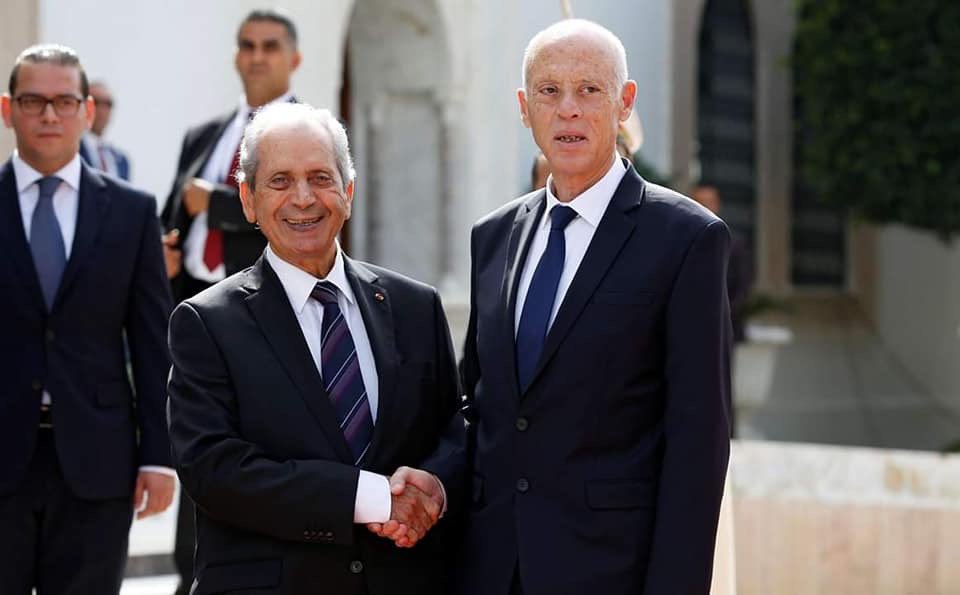 adnen_chaouachi's tweet photo. Tunisian President Kais Saïed assumes office after taking oath at Parliament while Interim President Mohamed Ennaceur leaves power after 90 days in Carthage.. Tunisian Democracy #Tunisia #tnelec19 https://t.co/qoRayCbe56