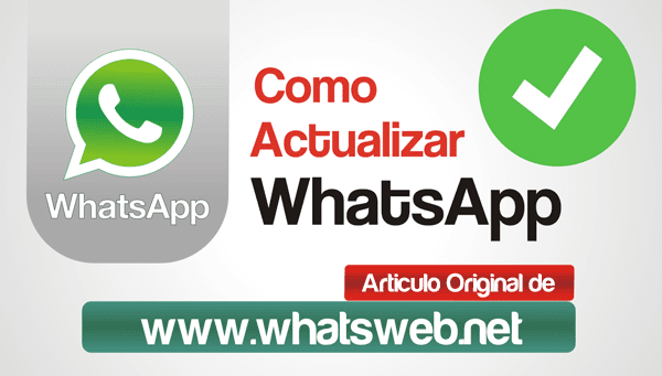 #WhatsApp #WhatsAppMessenger #ComoActualizaWhatsapp #App | ¿Como actualizar WhatsApp? | whatsweb.net/2019/08/como-a…