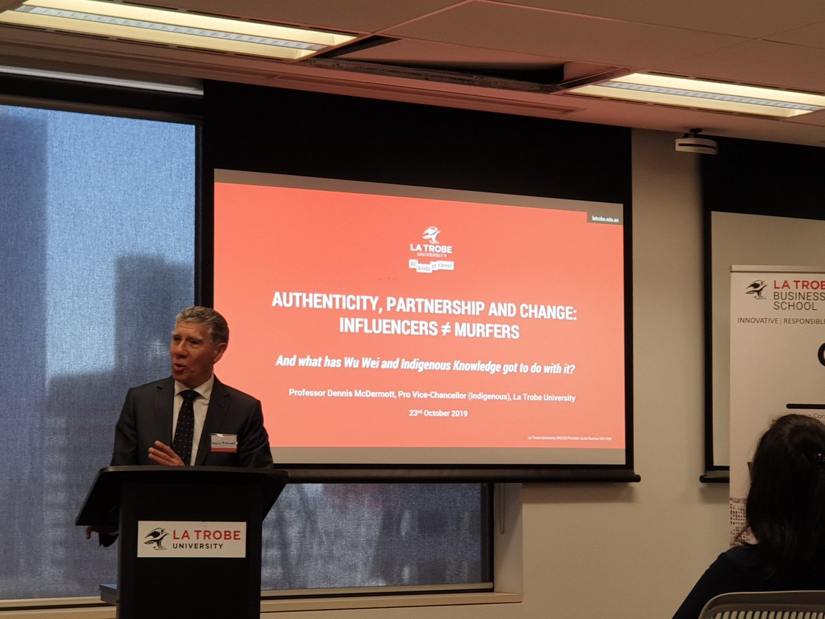anjum_ac's tweet photo. Inspiring talk by Professor Dennis McDermott @redshoeclick at #cr3ltu @LaTrobeBusiness https://t.co/fDtgHLVfq4