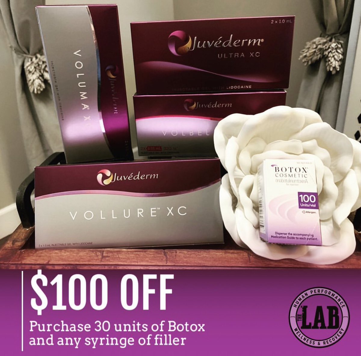 TheLabPRC's tweet image. That’s right! We’ll take $100 off when you purchase at least 30 units of #Botox and any syringe of #filler! Call 951-394-2653 to book an appointment. #saveyourmoney #treatyourself #beauty #lips #cheeks #saynotowrinkles #wellness