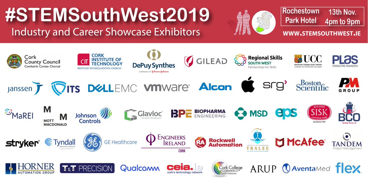 ml_loftus's tweet image. More than 50 STEM organisations will exhibit during the #STEMSouthWest Showcase on 13-Nov in Rochestown Park Hotel. Ideal opportunity for those who want to meet the people who work in #STEM and to explore what they do on a daily basis. See you there? stemsouthwest.ie
