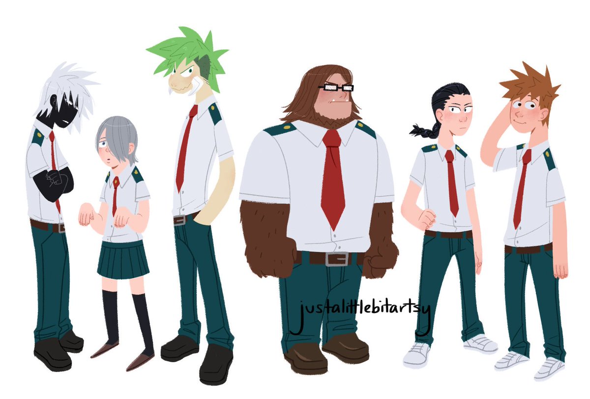 and here's the class B kiddos! #tetsutetsu #monoma #kendo #kuroiro #ka...