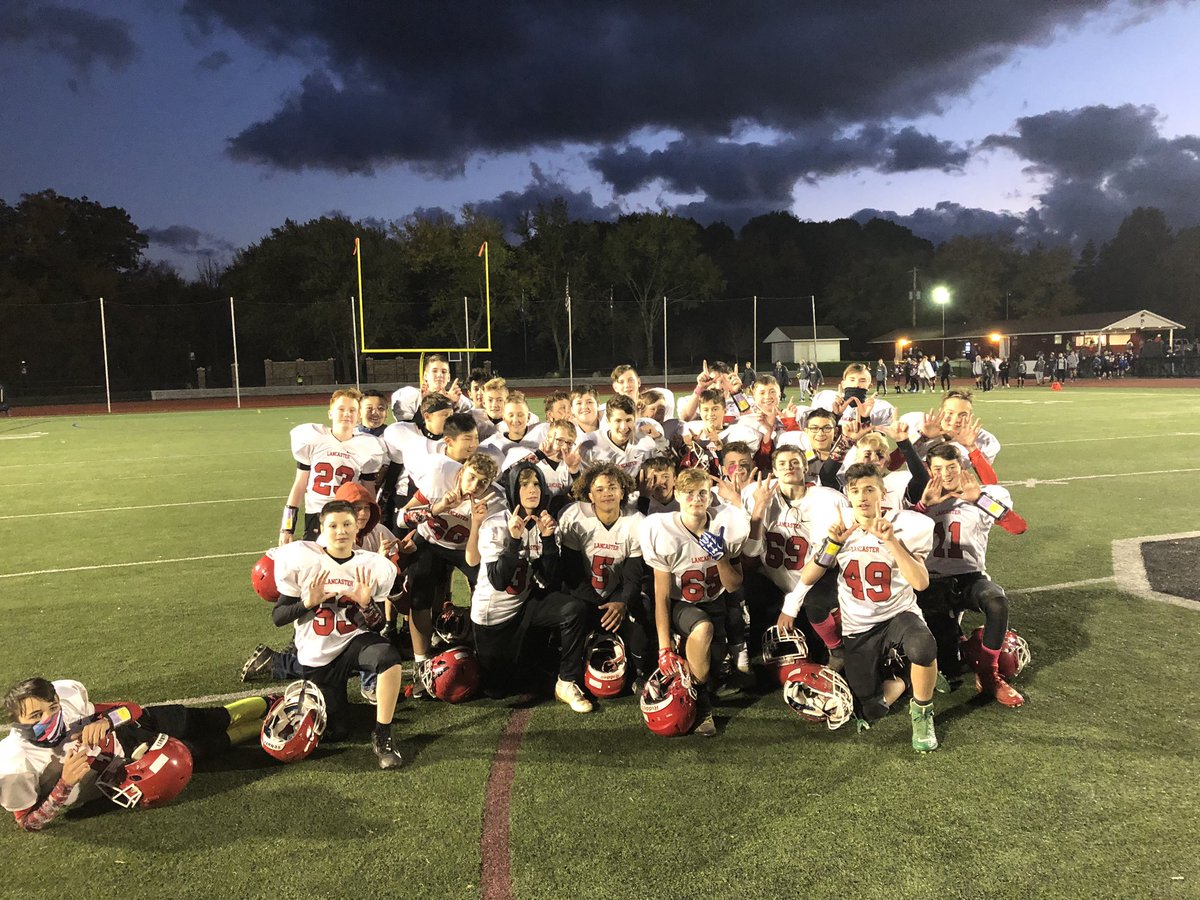 LancModFootball's tweet photo. 32-0 Over OP - What a great way to end our season. Eat up Boys! https://t.co/ZQdcSnzG0F