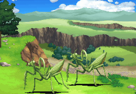 カマキリのtwitterイラスト検索結果 古い順
