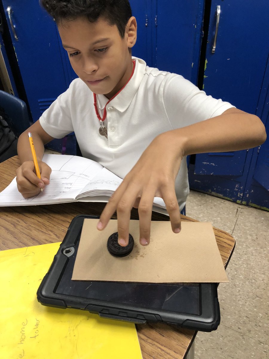 We had a great time observing and writing about Oreos yesterday! We were trying to guess the mystery flavor...all 3 classes submitted their guess. @JillHandleyKES <a href="/4thTeachers/">KenwoodFabulousFourth</a> <a href="/KenwoodElementa/">Kenwood Elementary</a> <a href="/JCPSScience/">JCPS Science</a>