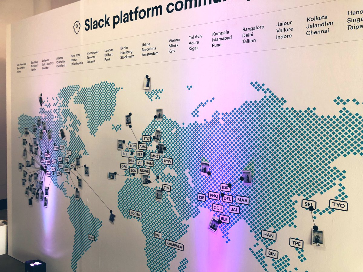 rea_loretta's tweet image. Adding my picture to the Community Wall at #slackspec!

It was so cool to see more and more people join the @SlackAPI community. And see a visual representation of us spreading, and taking over the world!! 🔥

#SpecBuilds #spcsf