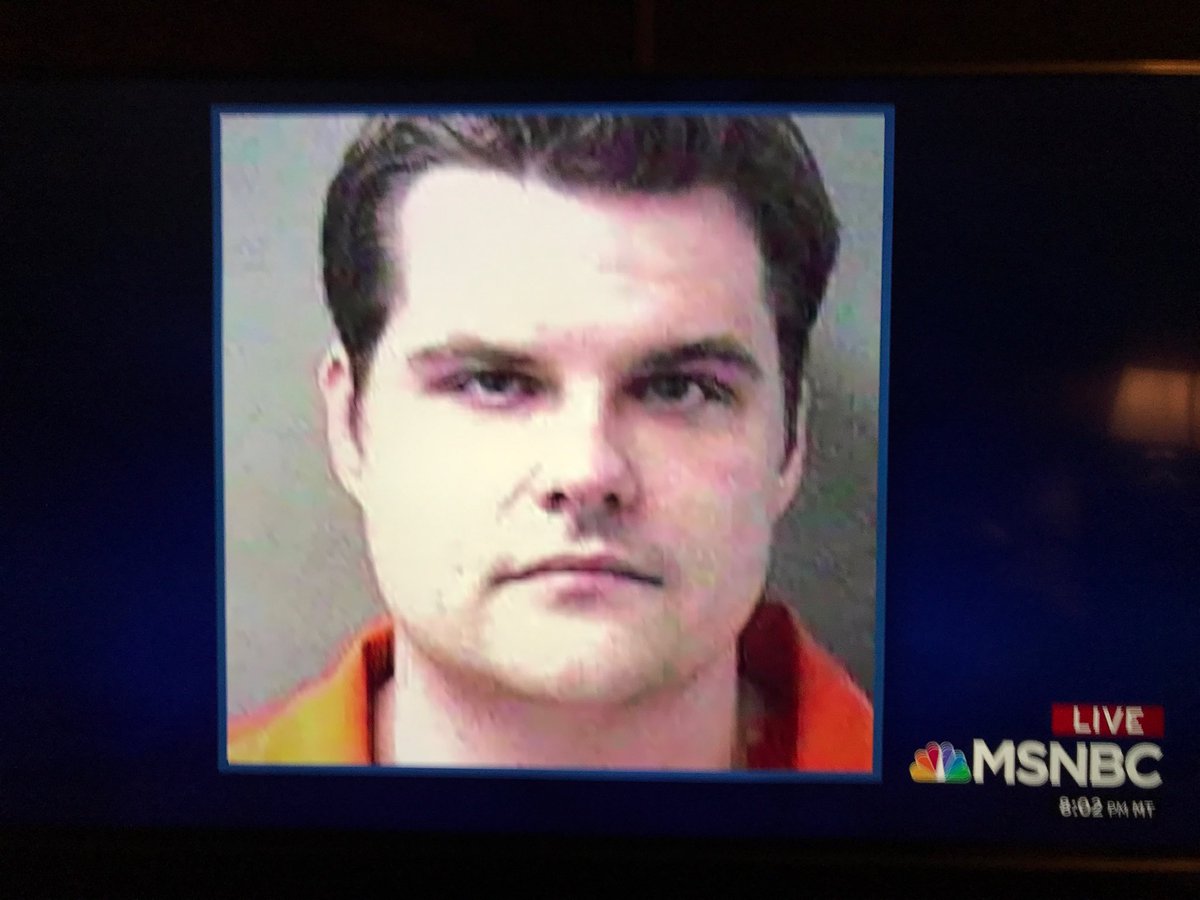 MaryToGo's tweet image. Per @Lawrence⁩ ⁦⁦@TheLastWord⁩ - just showed ⁦@mattgaetz⁩ MUGSHOT on @MSNBC!
White, wealthy, just outta law school AND...
pulled for DRUNK DRIVING, *refused* blood alcohol analyzer, but-
NO LOSS of license for 1 yr- &amp;amp;
CASE DISMISSED.

#GOPPrivilege
#MattsMUGSHOT