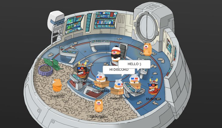 IamNerdKelsey's tweet photo. Having some Room Log fun in the #DiscordCritters discord! #BoxCritters #Smile! https://t.co/9PTS1Kq6ji