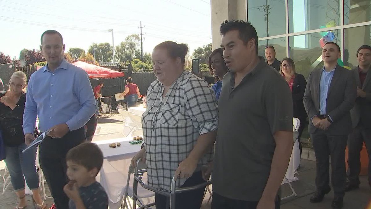 KTVU's tweet photo. #gilroyshooting victims on road to recovery gifted a refurbished SUV https://t.co/7lkXGeni1R https://t.co/neTl9KHAkm