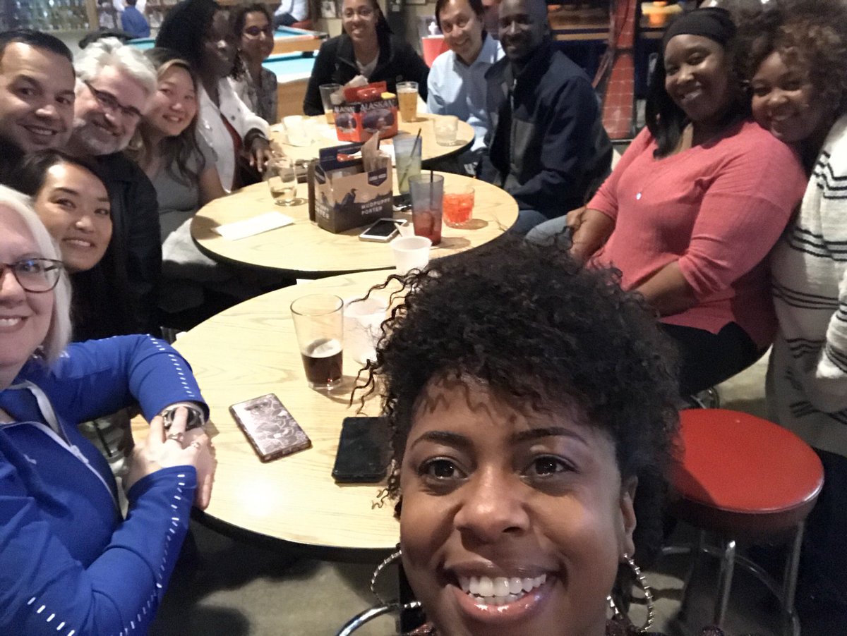 @Amfam Multicultural Business Resource Group (MBRG)meetup is great! New connections, fun and problem solving is in full effect! This is a smart group 👌🏾 #thisiswhyyounetwork #diverseperspectives #allsmiles #wework4AmFam