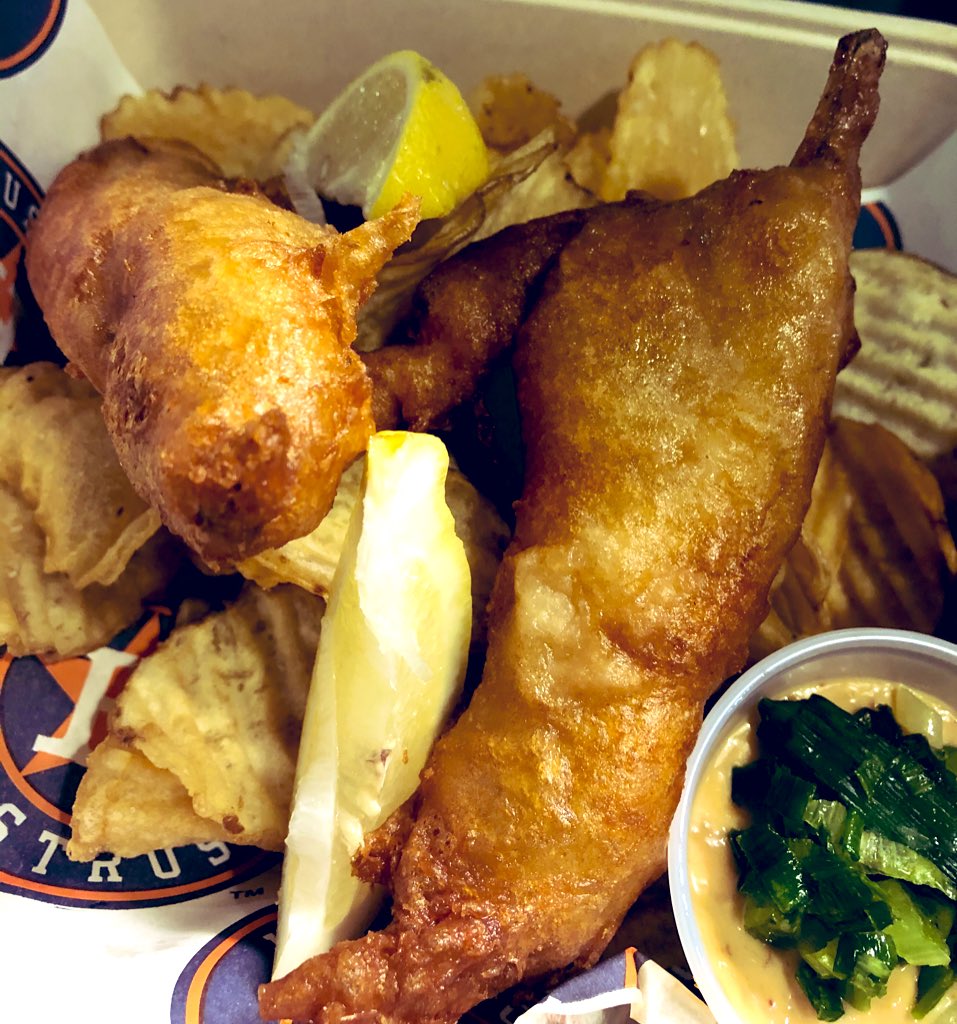 carlorado's tweet photo. Game 91.  Another impressive performance by the @AstrosEats and @AramarkSports Team!  Chef Jimmy’s Lobster Corn Dog and Walk Off Nachos.  #TakeItBack! Let’s go Astros! Thanks to @mld1976, Pj and our entire #MiniuteMaidPark team for another great performance! https://t.co/g6W7Ps3edY