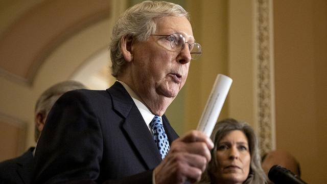 thehill's tweet photo. McConnell blasts House bill meant to prevent election interference https://t.co/BEglh0UPlB https://t.co/hUn5Mxix1g
