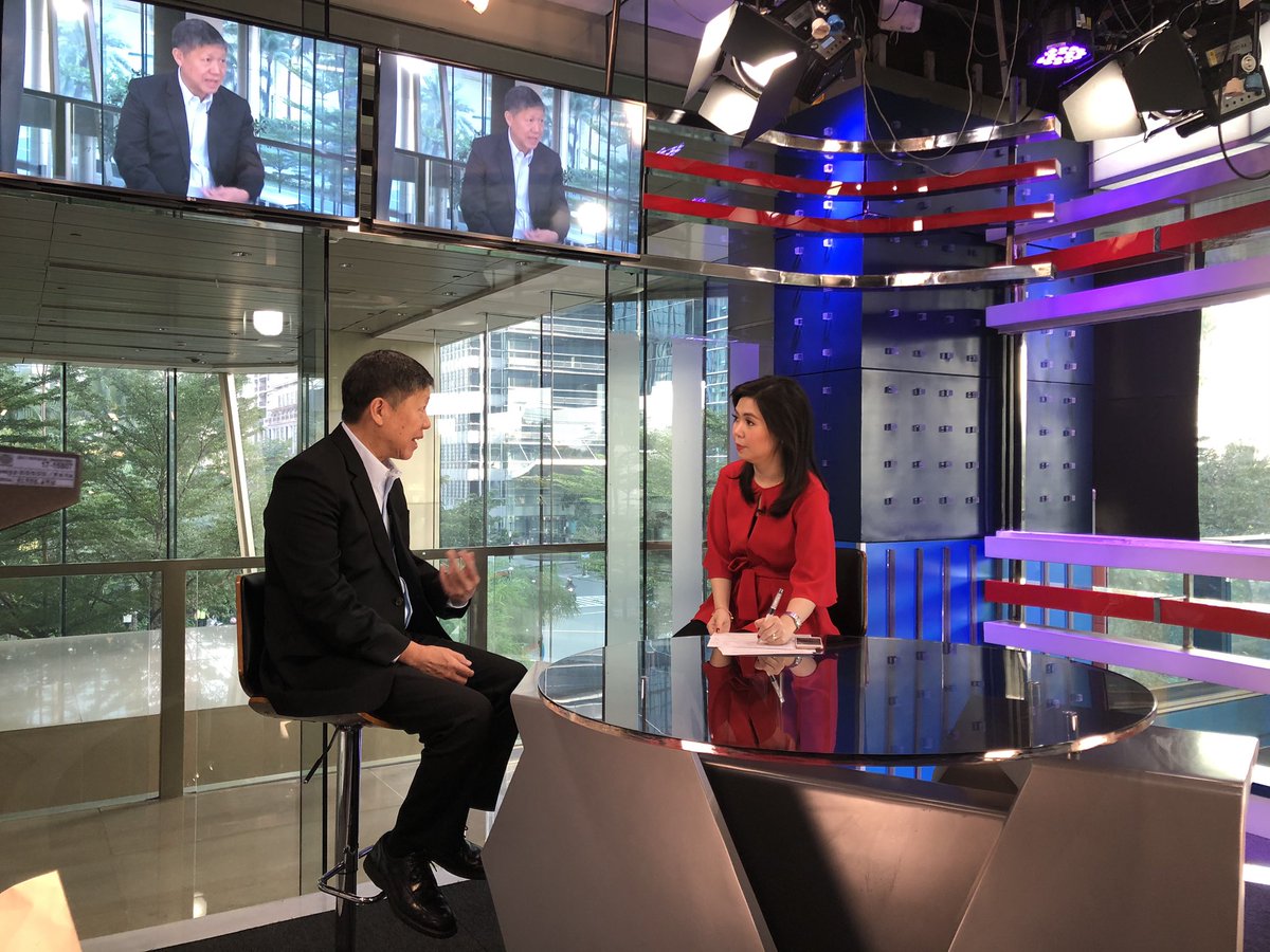 @steel_asia Chair and CEO Ben Yao talks abt d need to hav a PH steel industry on @ANCALERTS with @michelle_d_ong