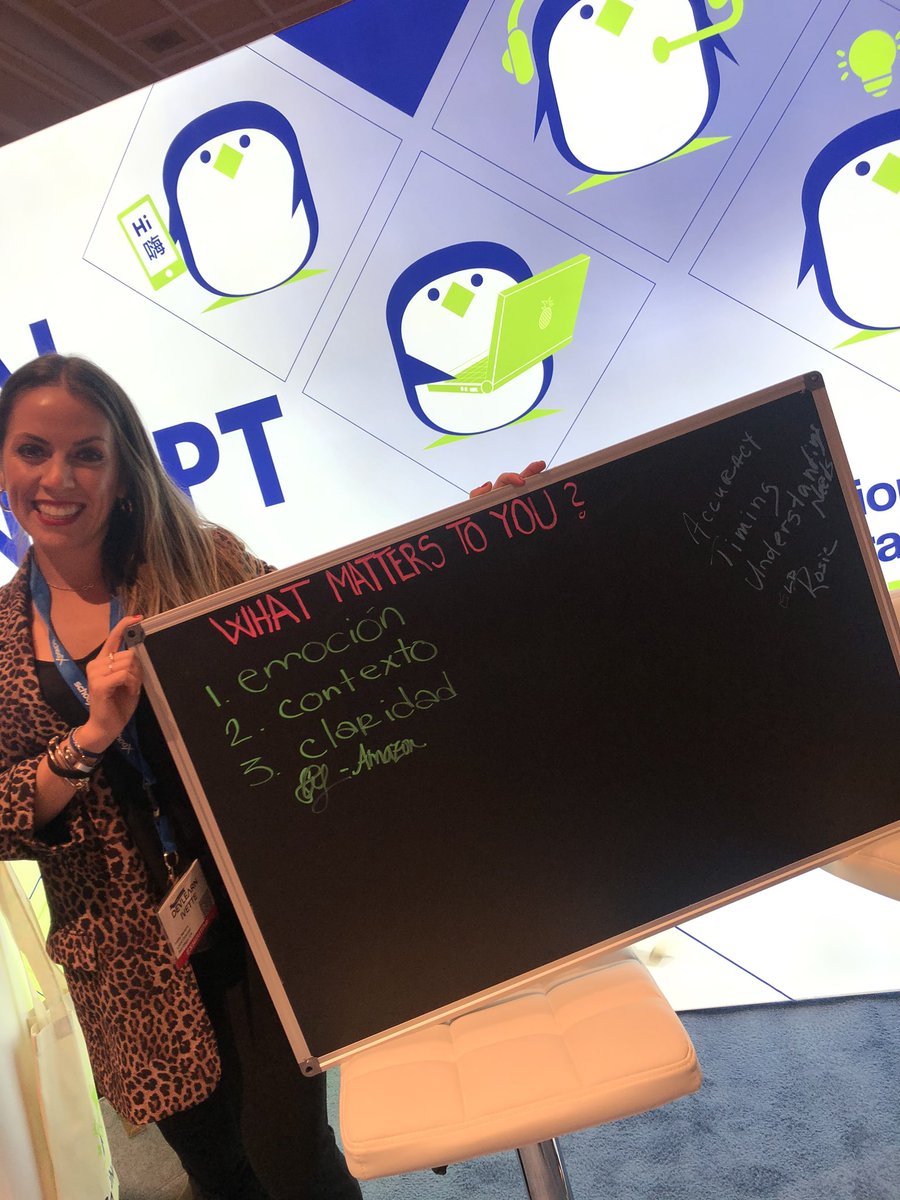 LocalConcept1's tweet image. We want to learn what’s important to you when you translate your training content. Stop by booth 729 and help fill out our board🐧 #DevLearn