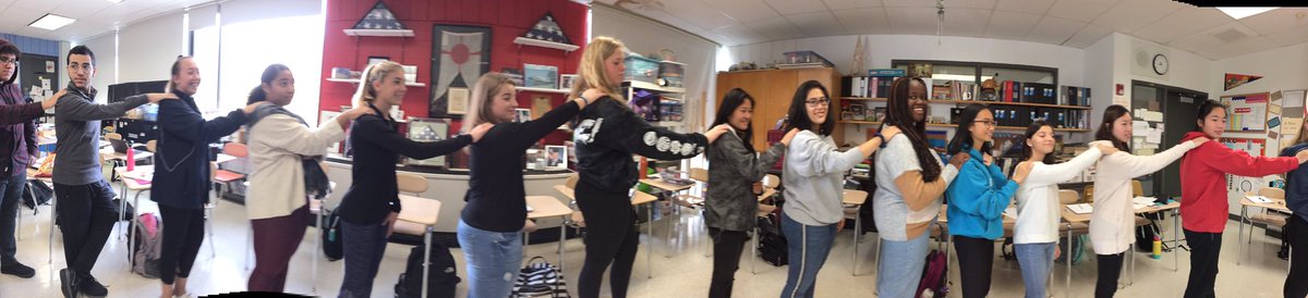 MHS_APPsych's tweet photo. “Circle of Love” activity opened our unit on Biology and Behavior! One of my favorite activities/discussions! Here’s B Block!

Happy to have #mhsfrex1920 Ss join us for this activity! https://t.co/Q6qL5LKFAD