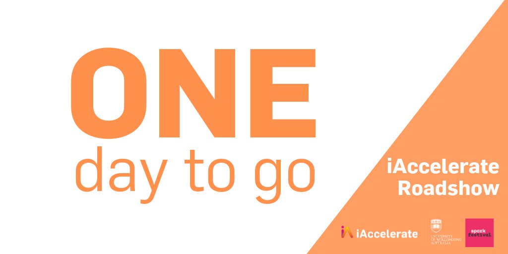 iaccelerate's tweet photo. Join us tomorrow in Sydney for our debut Roadshow as we feature some amazing startups. From tracking beer kegs to electric guitar learning tech; from chronic pain management to logistics systems; there's got to be something for everyone.
Register here:  
https://t.co/JghHAsbks6 https://t.co/nsjvqm55Vf