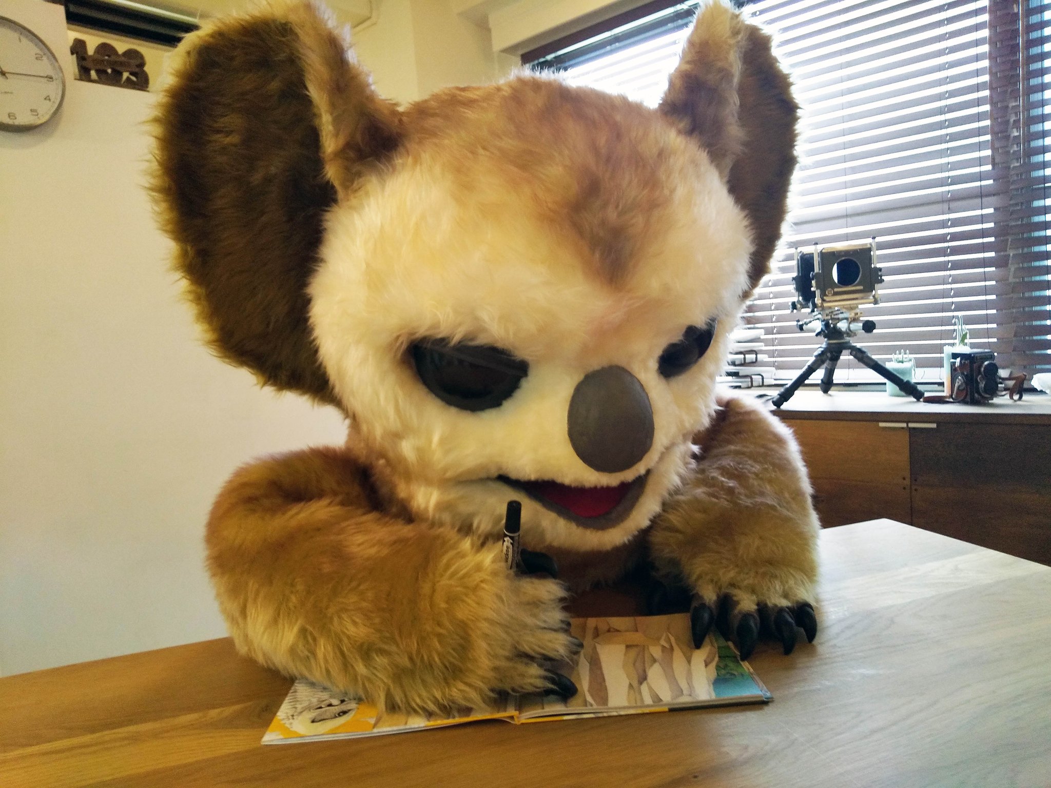 かいじゅうのすみか　限定指人形　ムクムク 大人気怪獣ムクムクが初の商品化！「かいじゅうのすみか