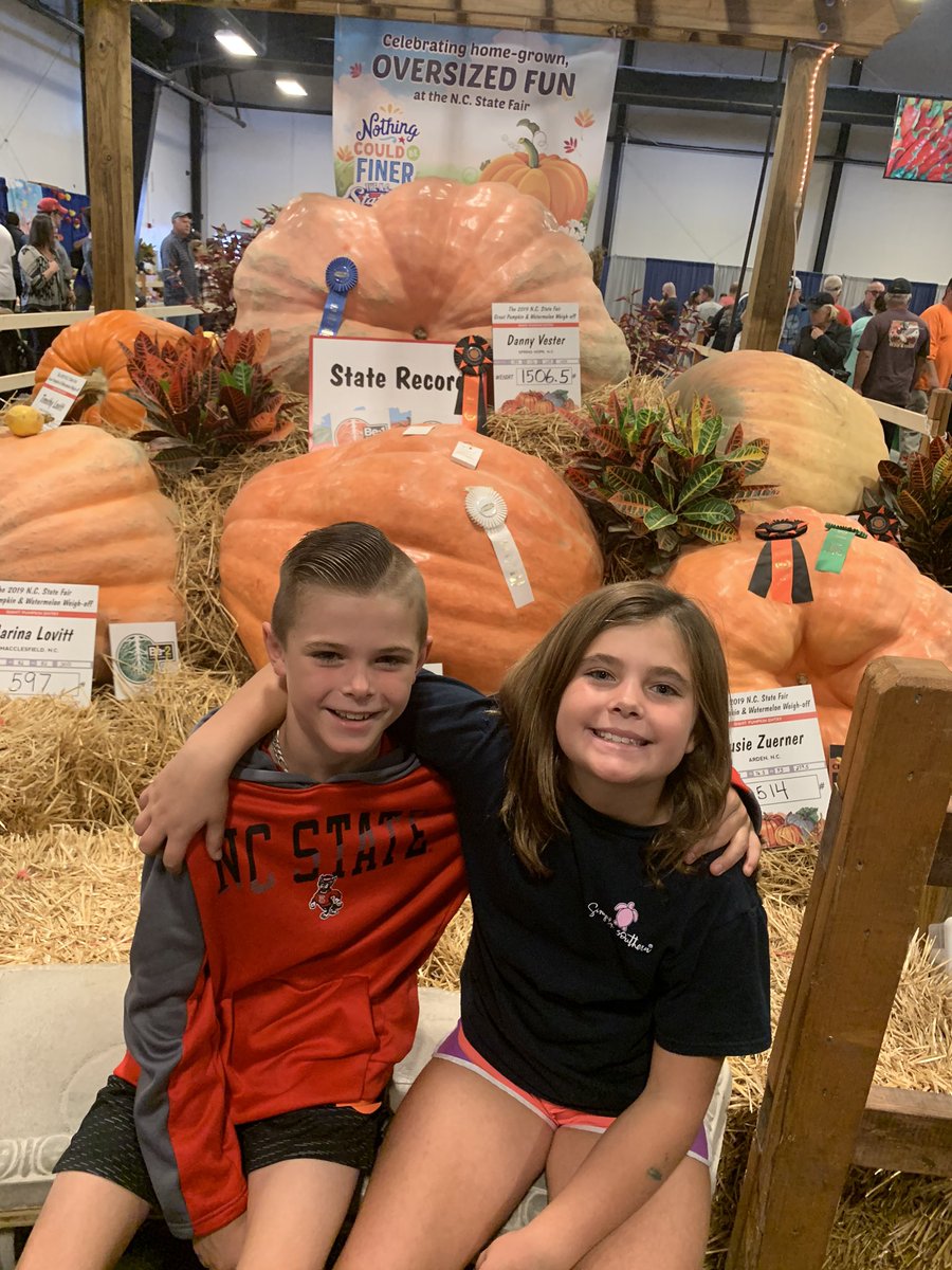 EmilyMMountford's tweet photo. Nothing Could Be Finer! @NCStateFair 🎡🎢🎪🍦🍡 https://t.co/PKzQSh2wIq