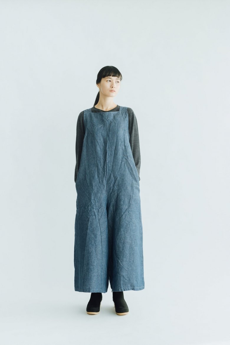 一番人気物 fog linen workトレーシー サロペット marciliomesquita.com.br